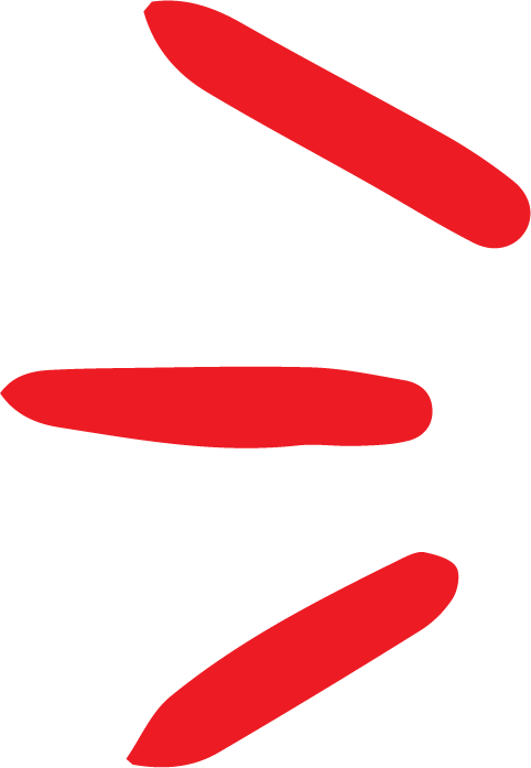Mini Ballers 3 Lines Left Red Icon