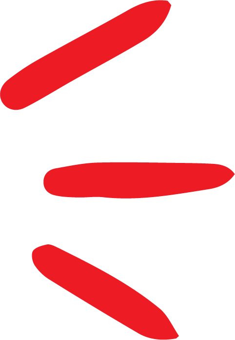 Mini Ballers 3 Lines Right Red Icon